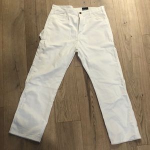 Brand new white dickies utility pant (relaxed fit) size 34 x 30